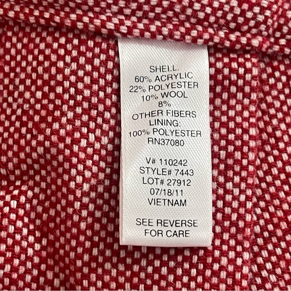 Cato Girls Wool Blend Pleated Front & Back Pockets Bow Detail Skirt 12 - Picture 5 of 7